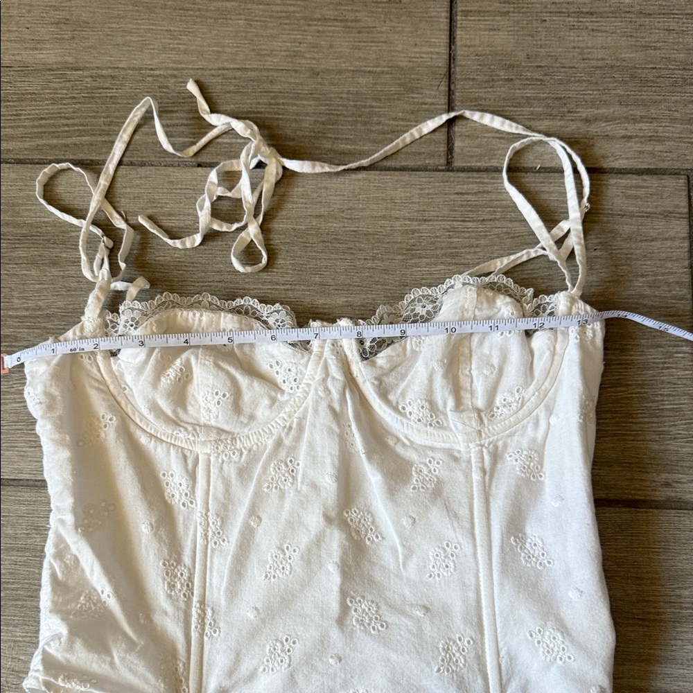 Princess Polly White Lace Trim Top Size 6 NWOT - Picture 2 of 6